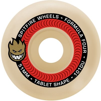 Spitfire Formula Four Tablets Skateboard Wheels - natural (101d) - view large
