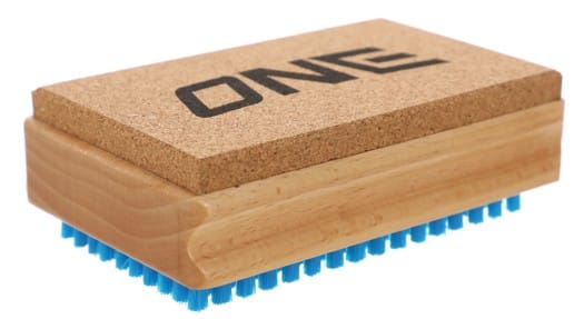 One MFG Nylon/Cork Waxing Brush Combo - view large