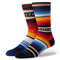 Stance Curren Staple Crew Sock - red