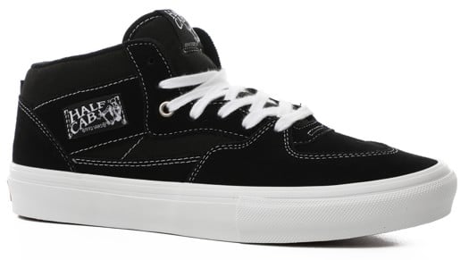 Vans Skate Half Cab Shoes - black/white - view large