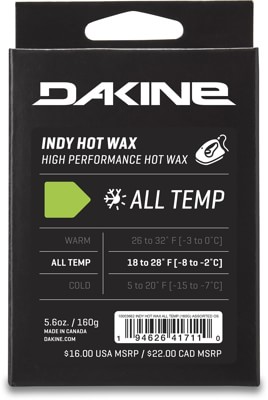 DAKINE Indy Hot Wax 160g - all temp - view large