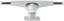 Krux Standard K5 Skateboard Trucks - polished silver 7.6 - reverse