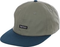 Tactics Trademark Snapback Hat - grey mist/north pacific