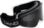 Dang Shades FL2.0 Mag Tech Goggles + Bonus Lens - black/black smoke + yellow lens