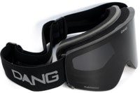 Dang Shades FL2.0 Mag Tech Goggles + Bonus Lens - black/black smoke + yellow lens