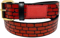 Loosey Brick Road Belt - red