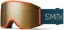 Smith Squad Mag ChromaPop Goggles + Bonus Lens - rust/sun black gold mirror + storm blue sensor mirror lens