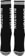 Burton Weekend Midweight 2-Pack Snowboard Socks - true black - 1 front