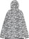 Burton Crown Weatherproof Fleece Hoodie (Closeout) - zebra camo - reverse