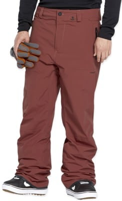 Volcom L GORE-TEX Pants (Closeout) - redwood - view large
