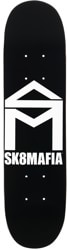 SK8MAFIA House Logo 6.0 Micro Skateboard Deck - black