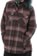 Volcom Women's Insulated Riding Flannel Jacket (Closeout) - dusty lavender - alternate