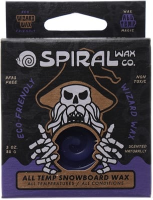 Spiral Wax Co Wizard Snowboard Wax - universal temp purple - view large