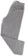 Polar Skate Co. Big Boy Corduroy Pants - silver - alternate fold