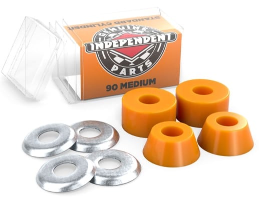 Independent Genuine Cylinder Cushions Skateboard Bushings (2 Truck Set) - orange (medium) - view large