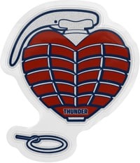 Thunder OG Grenade SM Sticker - red
