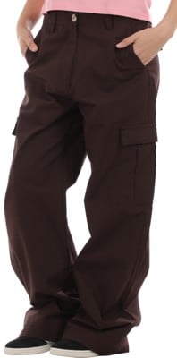 Volcom Women's Cargstone Pants - dark chocolate - view large