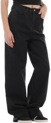 Volcom Women's Stoned Bf Hirise Jeans - black - view large