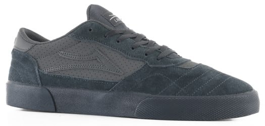 Lakai Cambridge Skate Shoes - charcoal suede - view large