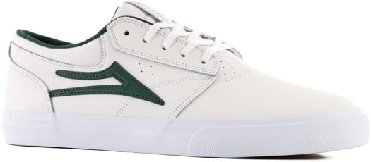 Lakai Griffin Skate Shoes - white/pine leather - view large