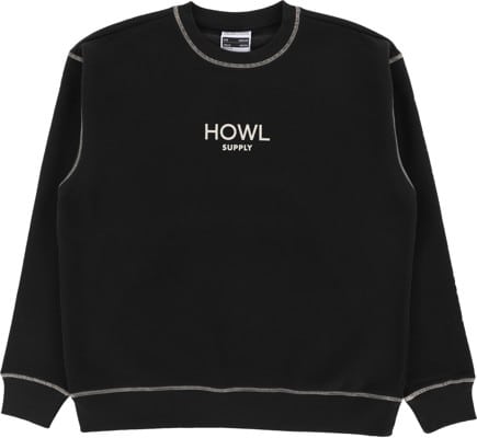 Howl DWR Crew Neck Sweatshirt - black - view large