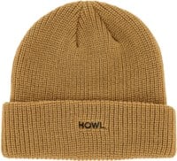 Howl Gasoline Beanie - brown
