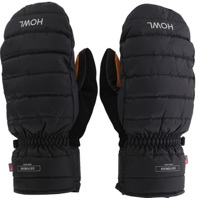 Howl Down Mitts - black v2 - view large
