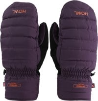 Howl Down Mitts - eggplant