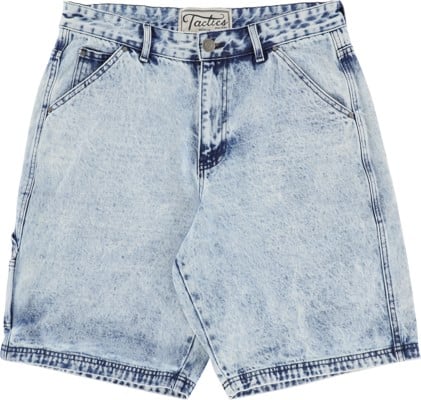 Tactics Carpenter Denim Shorts - washed blue - view large