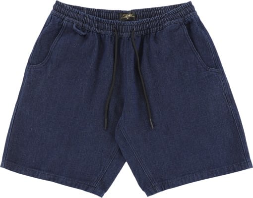 Tactics Sashiko Wave Shorts - dark indigo - view large