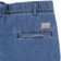 Tactics Buffet Pleated Denim Shorts - washed blue denim - reverse detail