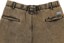 Tactics Buffet Pleated Denim Shorts - gold overdye black denim - alternate reverse