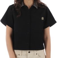 Women's Crop Button Shirt