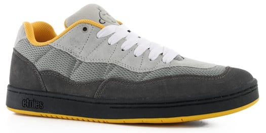 Etnies Snake Skate Shoes - grey/grey/yellow - view large