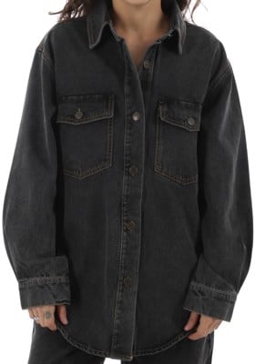 Rhythm Women's Oversized Denim Shacket - grey - view large