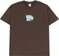 Polar Skate Co. Shy Bow T-Shirt - brown