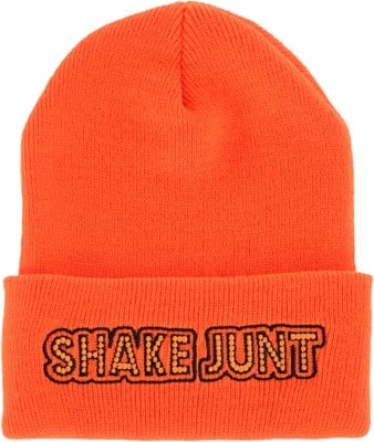 Shake Junt Stretch Logo Beanie - orange - view large