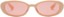 I-Sea Holden Polarized Sunglasses - creamsicle/peach polarized lens - front