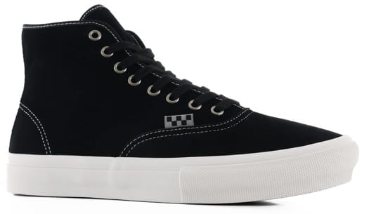 Vans Skate Authentic High Shoes - black suede - view large
