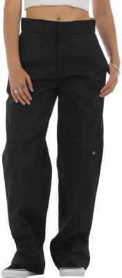 Dickies Women's Loose Fit Double Knee Work Pants - black - view large