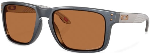 Oakley Holbrook XL Polarized Sunglasses - blue steel forge/prizm bronze polarized lens - view large