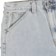 Krooked Koffin Carpenter Jeans - bleached denim - front detail