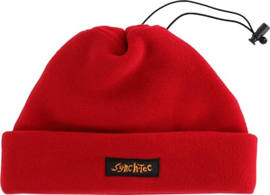Synch Tec Screamer Solid Beanie - red - view large