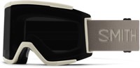 Smith Squad XL ChromaPop Goggles + Bonus Lens - chalk/sun black + storm blue sensor mirror lens