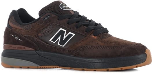 New Balance Numeric 933 Andrew Reynolds Skate Shoes - brown/black - view large