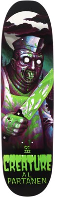 Creature Partanen Feeding Time XX 8.8 Skateboard Deck - view large