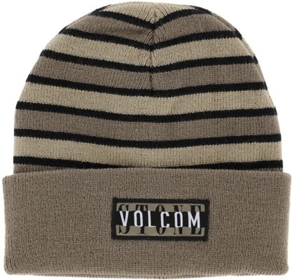 Volcom Stone Funk Beanie - military - view large