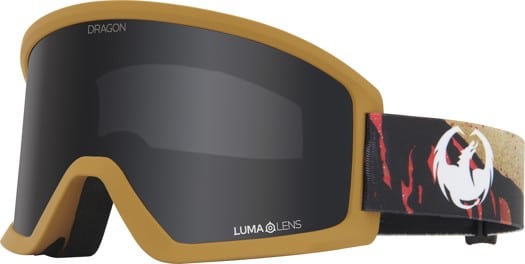 Dragon DX3 L OTG Goggles - iguchi lite 25/lumalens dark smoke lens - view large