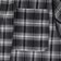 Tactics Midweight Cotton Flannel Shirt - black - inside detail