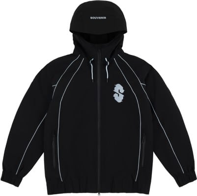 Souvenir Insulated Track Jacket - black - view large
